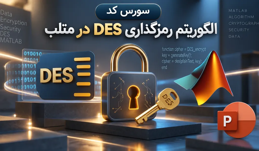 الگوریتم رمزگذاری DES در متلب