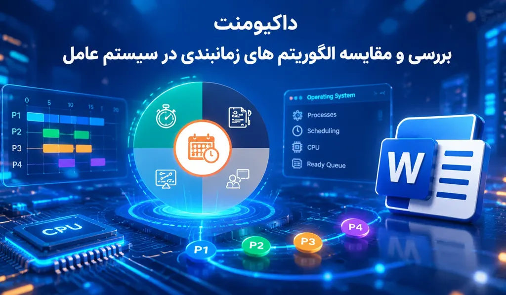 بررسی و مقایسه الگوریتم های زمانبندی در سیستم عامل