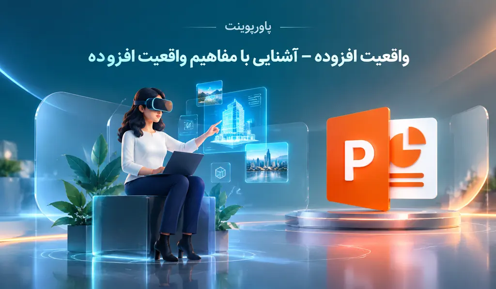 پاورپوینت واقعیت افزوده — آشنایی با مفاهیم واقعیت افزوده