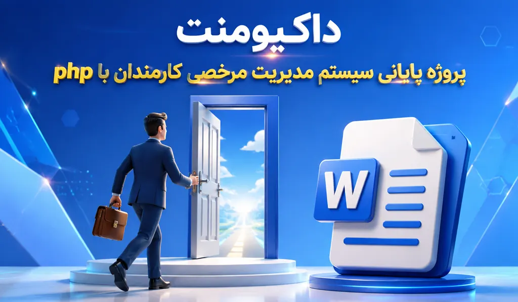 پروژه پایانی سیستم مدیریت مرخصی کارمندان با php 6 پروژه پایانی سیستم مدیریت مرخصی کارمندان با php