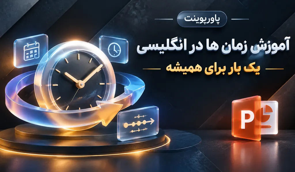 پاورپوینت آموزش زمان ها در انگلیسی — یک بار برای همیشه! 7 پاورپوینت آموزش زمان ها در انگلیسی — یک بار برای همیشه