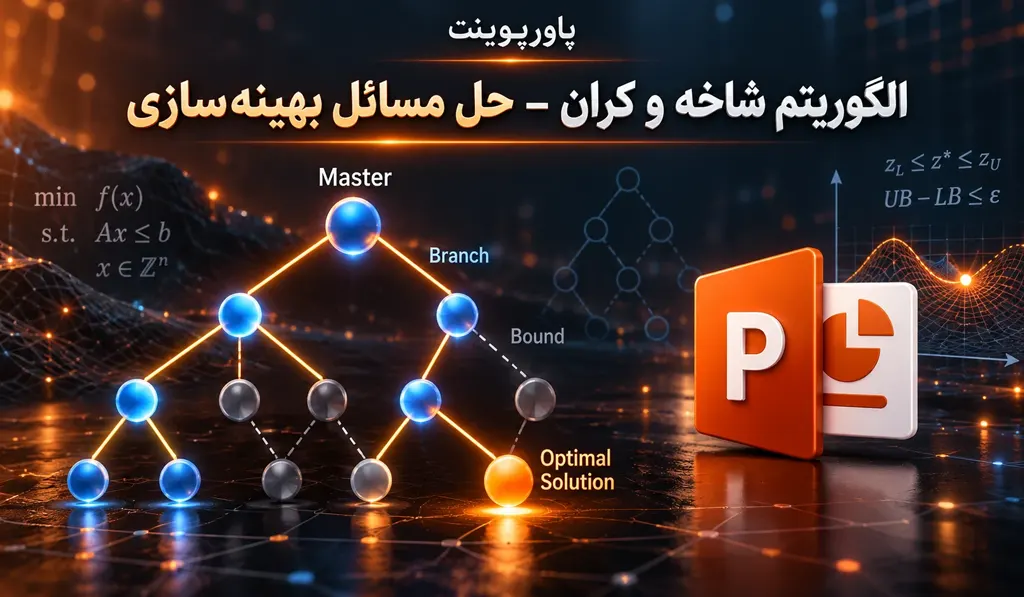 پاورپوینت الگوریتم شاخه و کران — حل مسائل بهینه سازی